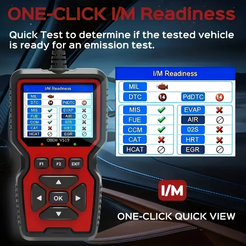 V519 OBD2 scanner handheld diagnostic tool for VW, Audi and BMW DIY diagnostics | Wrench Haus