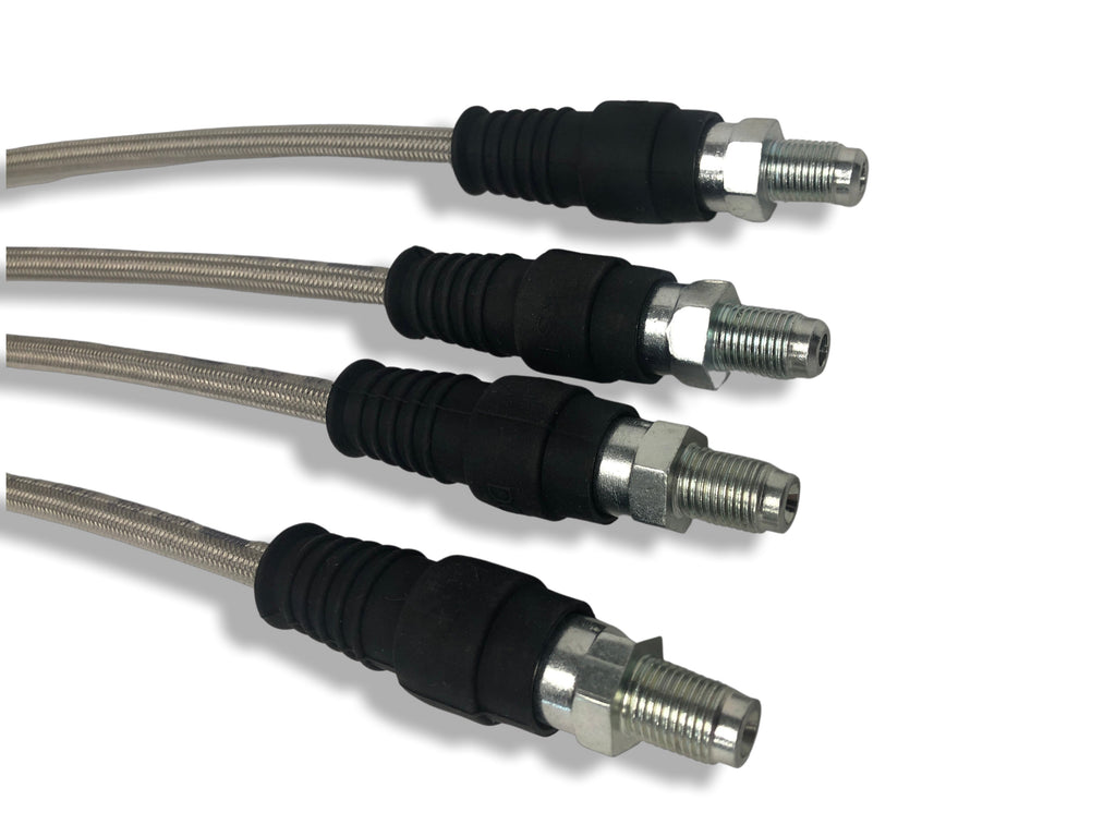 PMB Performance DirectFit Stainless Steel Brake Lines - Set of 4 - 1950-59 Porsche 356A