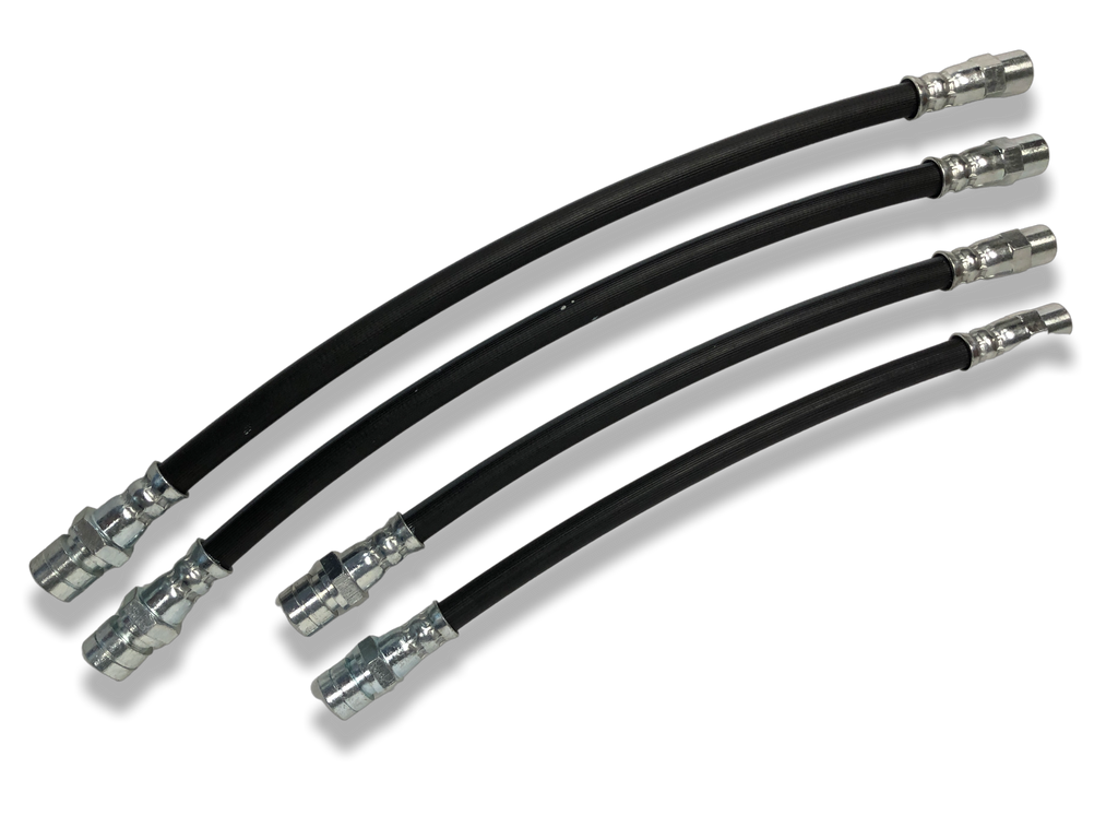 PMB Performance DirectFit Rubber Brake Lines - Set of 4 - 1969-83 Porsche 911/912