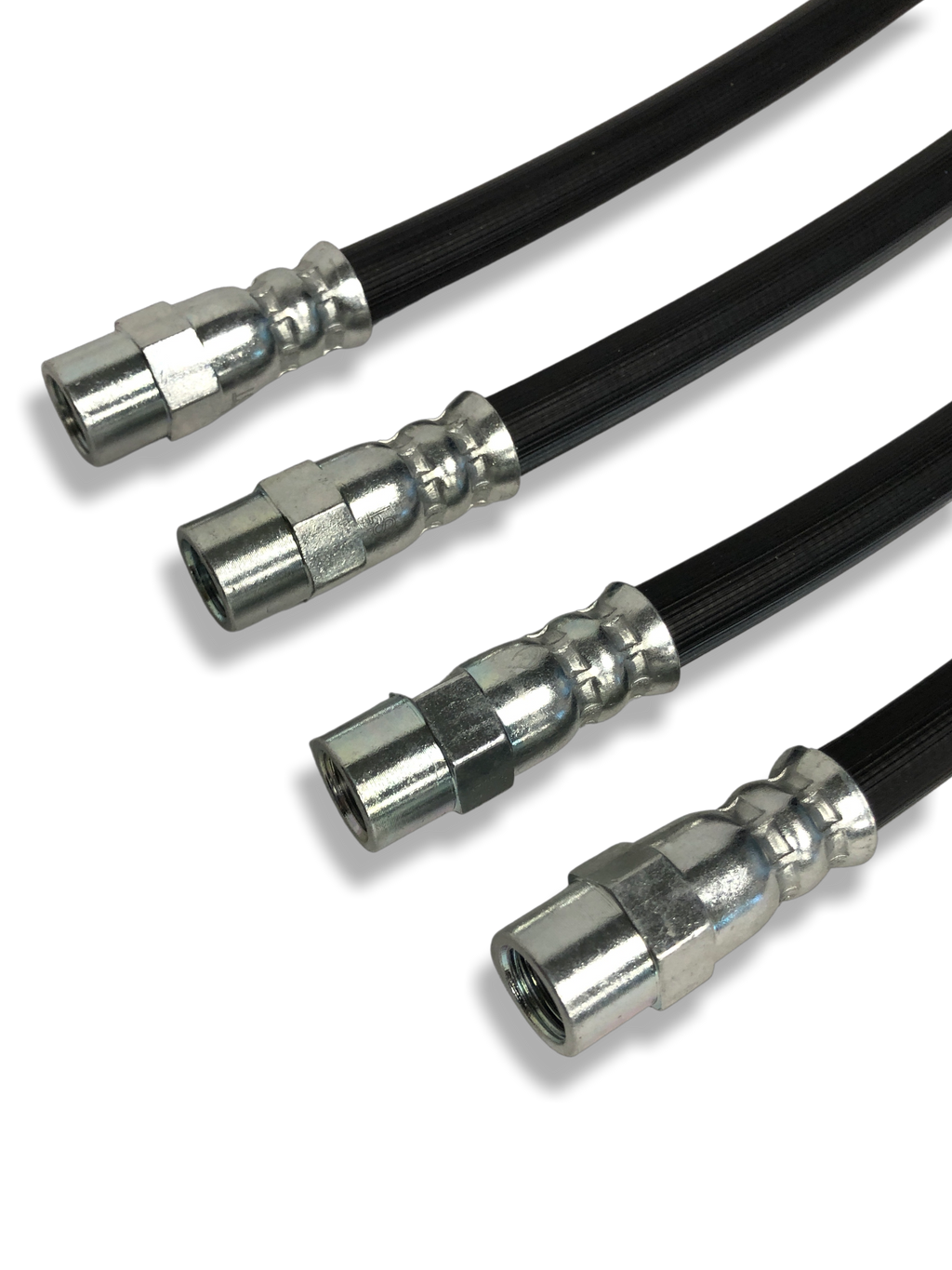 PMB Performance DirectFit Rubber Brake Lines - Set of 4 - 1969-83 Porsche 911/912