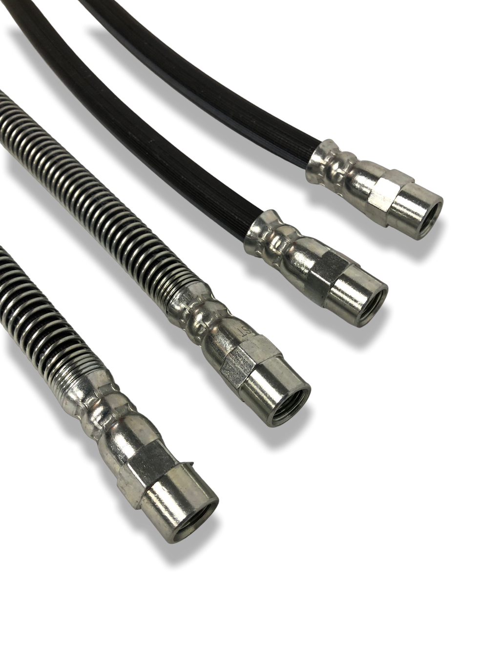PMB Performance DirectFit Rubber Brake Lines - Set of 4 - 1984-89 Porsche 911