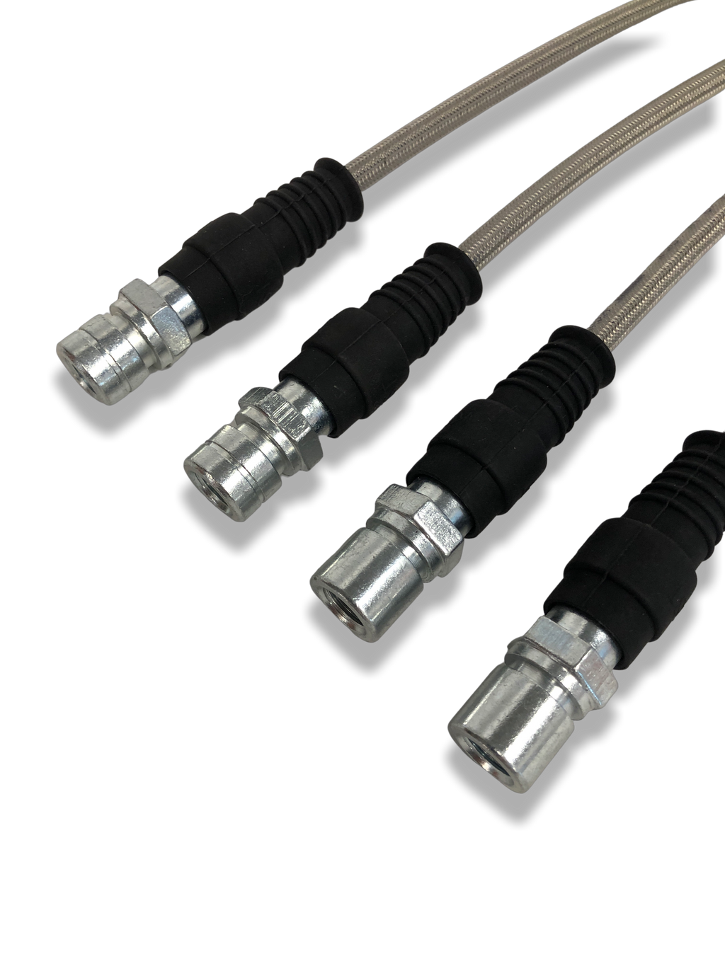 PMB Performance DirectFit Stainless-Steel Brake Lines - Set of 4 - 1984-89 Porsche 911