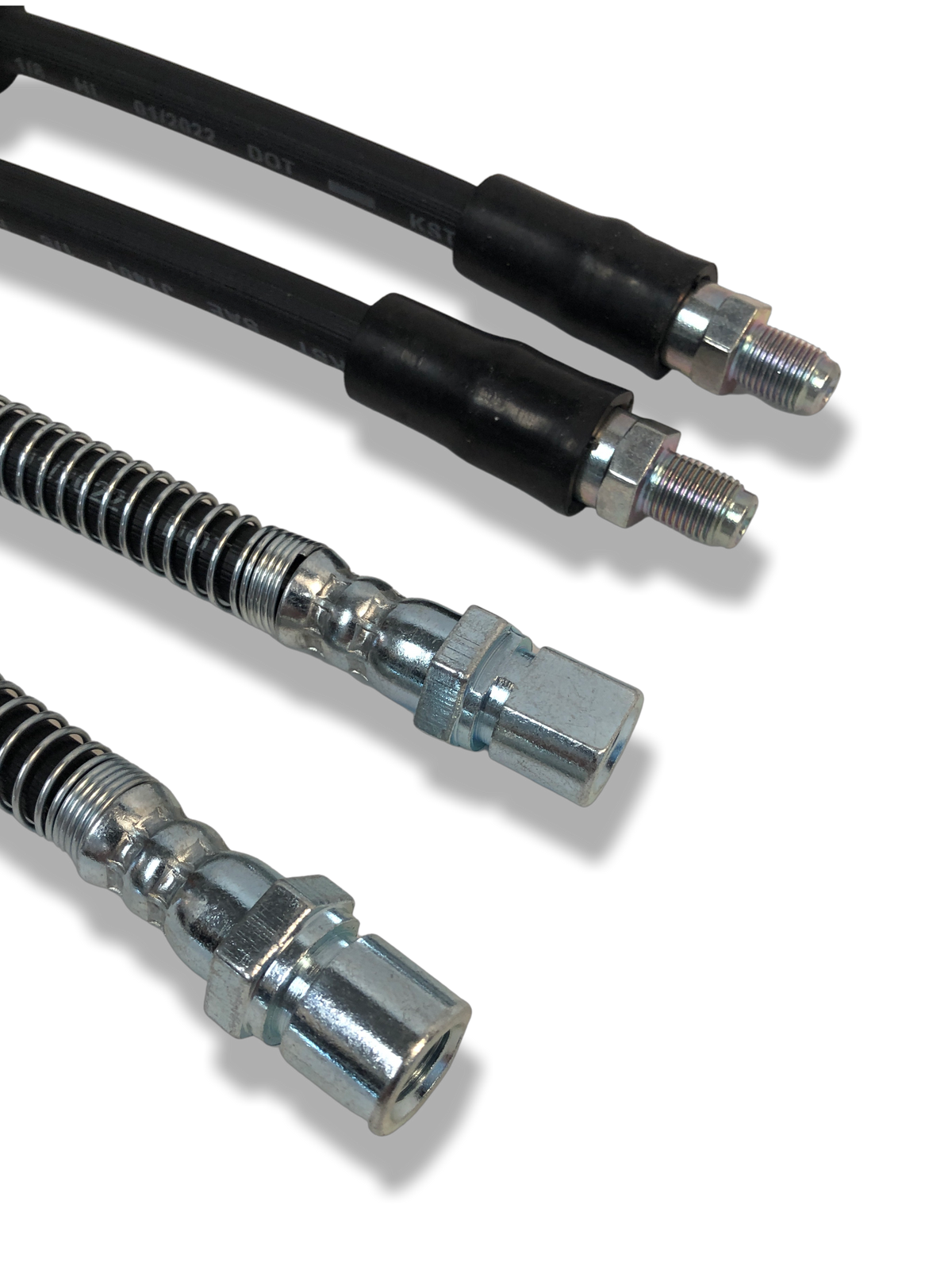 PMB Performance DirectFit Rubber Brake Lines - Set of 4 - 1994-96 Porsche 993