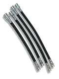 PMB Performance DirectFit Rubber Brake Lines - Set of 4 - 1970-72.8 Porsche 914-4/914-6