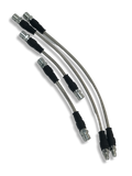 PMB Performance DirectFit Stainless-Steel Brake Lines - Set of 4 - 1976-89 Porsche 924 - 944