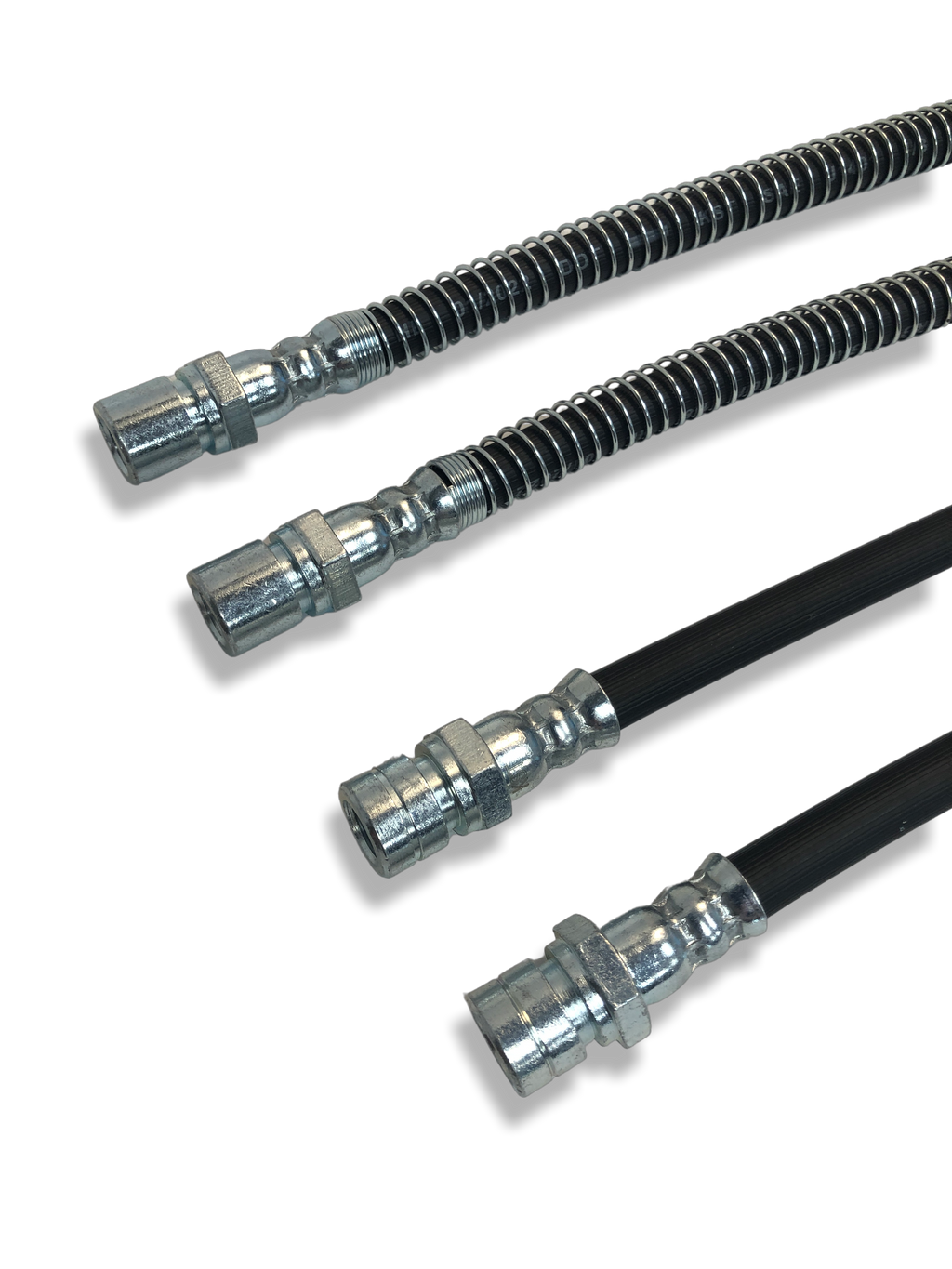 PMB Performance DirectFit Rubber Brake Lines - Set of 4 - 1990-95 Porsche 968/944S2