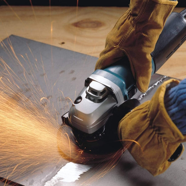 Makita SJS High-Power Angle Grinder 4.5 to 6 Inch for Stone Cutting