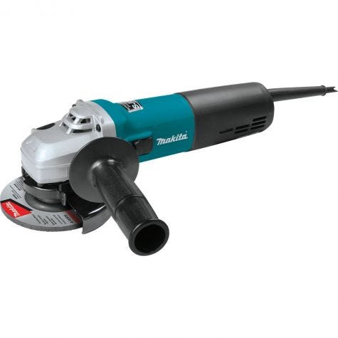 Makita SJS High-Power Angle Grinder 4.5 to 6 Inch for Stone Cutting