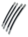PMB Performance DirectFit Rubber Brake Lines - Set of 4 - 2012-16 Porsche Boxster/Cayman