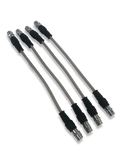 PMB Performance DirectFit Stainless-Steel Brake Lines - Set of 4 - 2016-22 Porsche Boxster/Spyder/Cayman