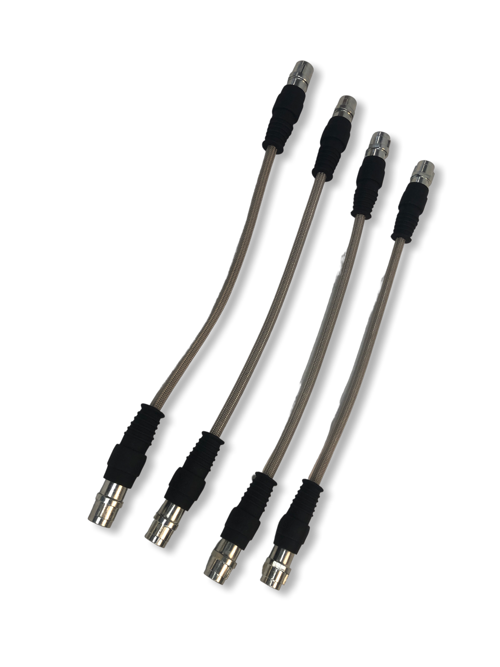 PMB Performance DirectFit Stainless-Steel Brake Lines - Set of 4 - 1997-04 Porsche Boxster