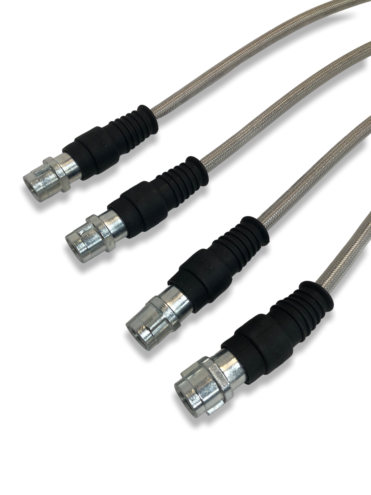 PMB Performance DirectFit Stainless-Steel Brake Lines - Set of 4 - 2017-Present 991/GT3