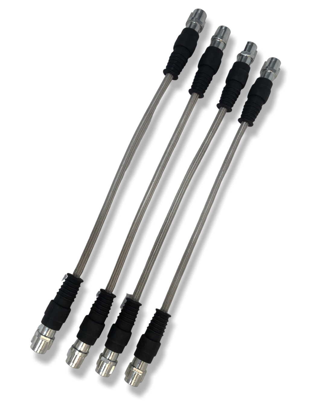 PMB Performance DirectFit Stainless-Steel Brake Lines - Set of 4 - 1998-12 Porsche 996/997/GT3