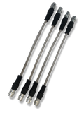 PMB Performance DirectFit Stainless-Steel Brake Lines - Set of 4 - 1998-12 Porsche 996/997/GT3