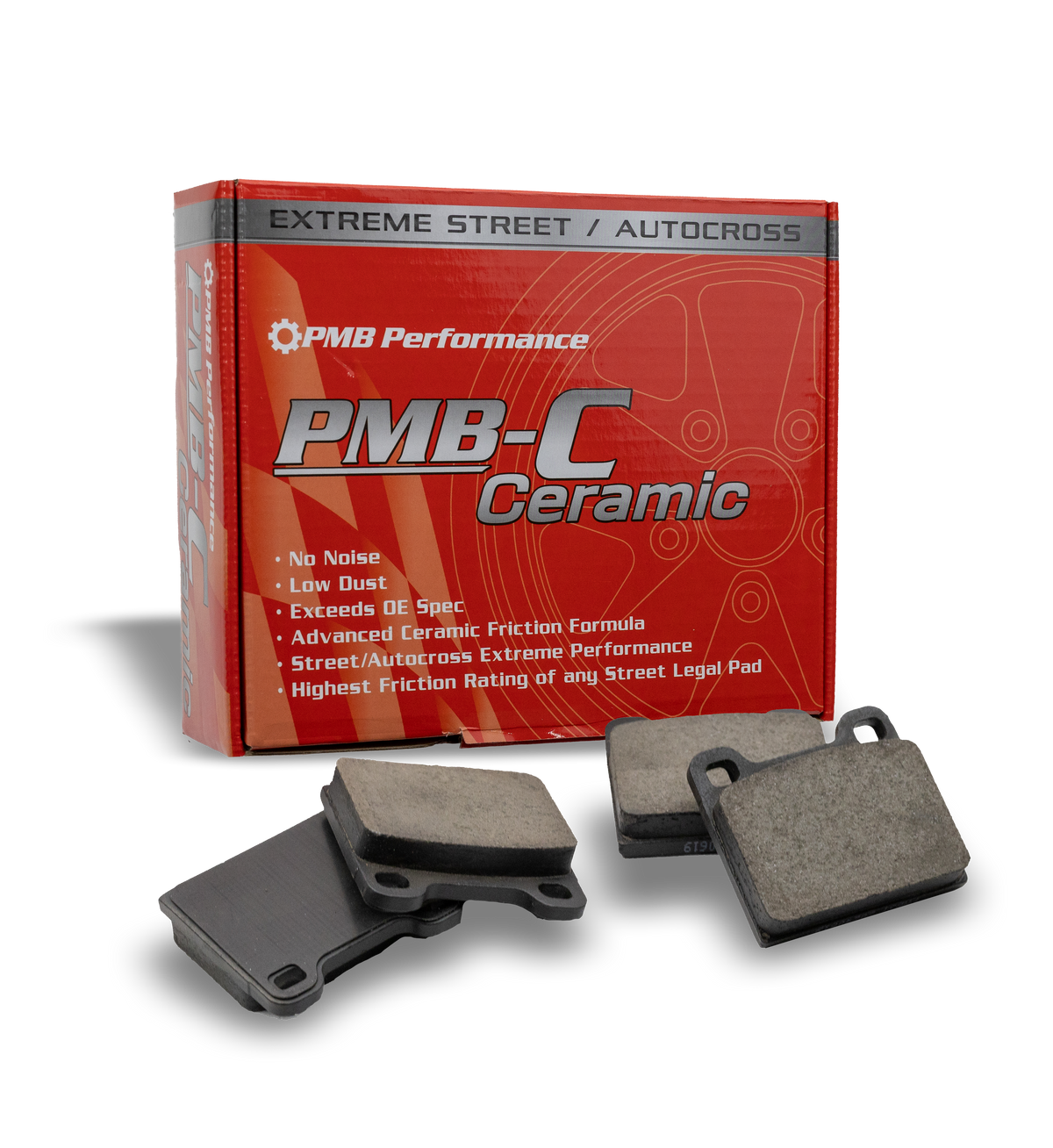 PMB-C Ceramic Pads for Early Porsche 911/912 Front (M and L Caliper) (1964–1976)