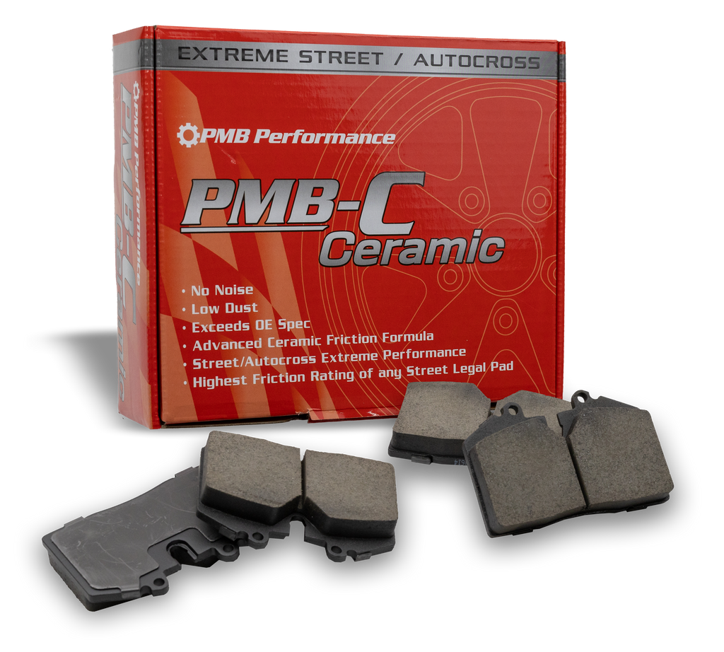 PMB-C Ceramic Pads for Porsche C4S and Turbo Look (M491) Front and Rear Calipers (1991-94)