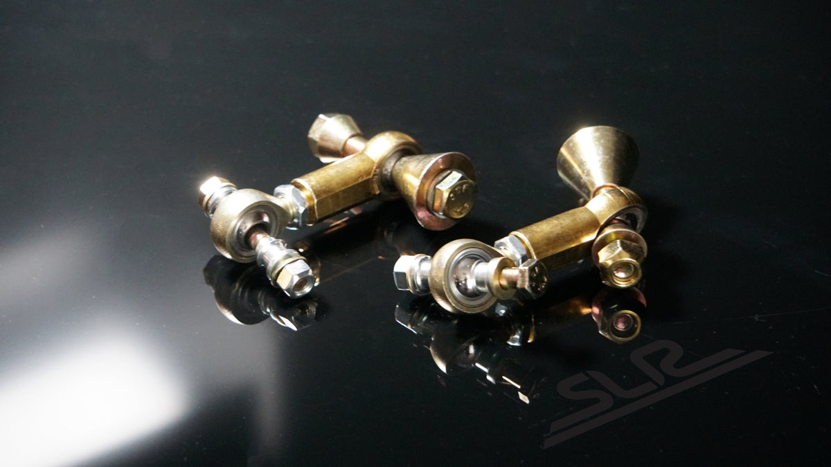 E46 M3 BMW Solid Adjustable Sway Bar End Links (Control Arm Mount)