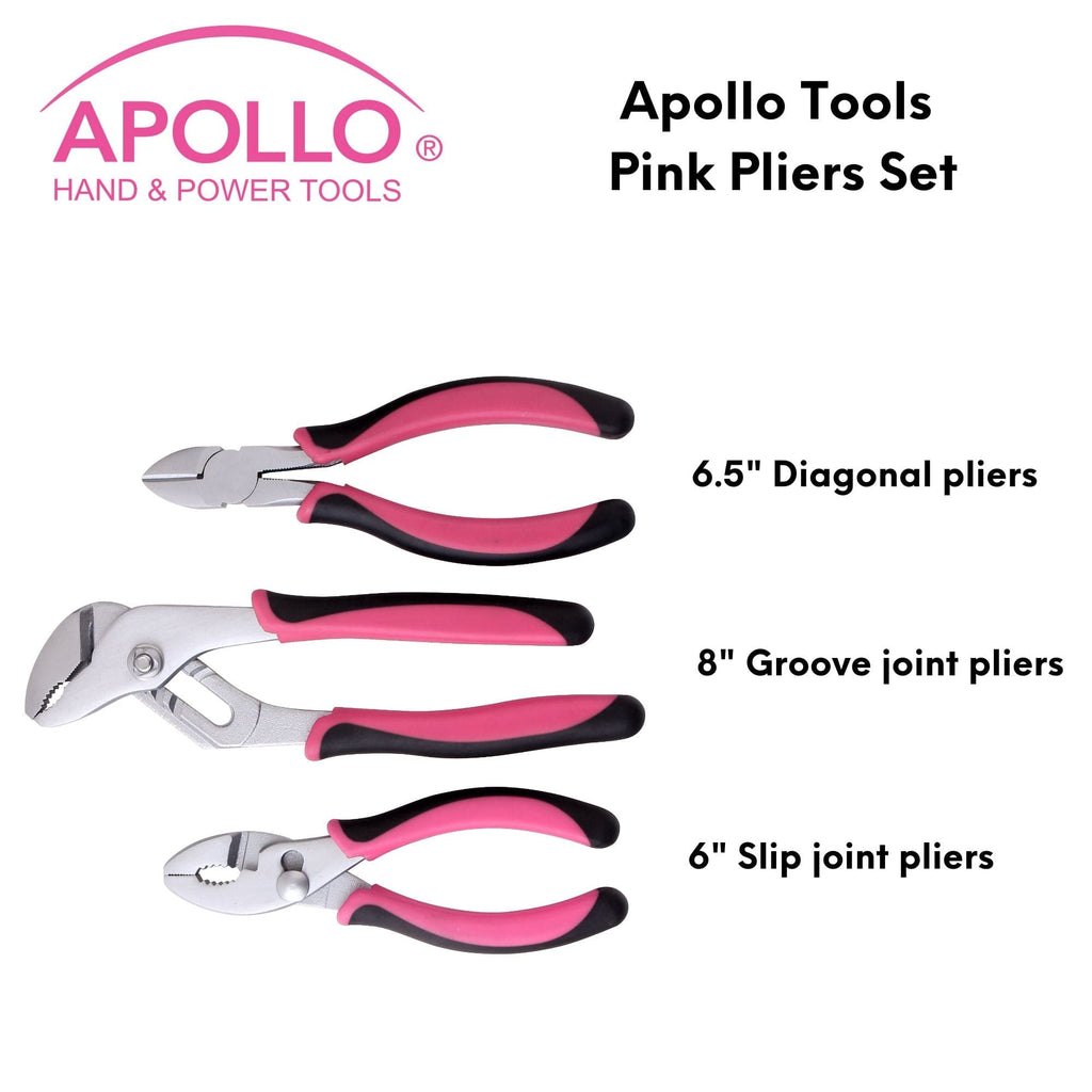 3 Pliers - Pink - DT5008P