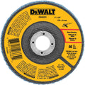 DeWalt DWA8208 80 Grit Zirconia T29 Flap, 4-1/2-Inch X 7/8-Inch