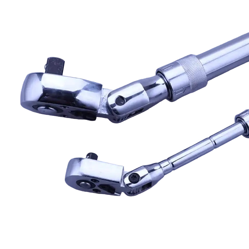 72-Tooth Flex-Head Ratchet, Carbon Steel - TPR Comfort Grip Detail | Wrench Haus