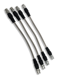 PMB Performance DirectFit Stainless-Steel Brake Lines - Set of 4 - 2012-16 Porsche Boxster/Cayman