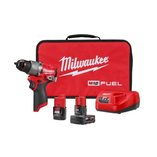 Milwaukee 3404-22  M12 FUEL™ 1/2" Hammer Drill/Driver Kit