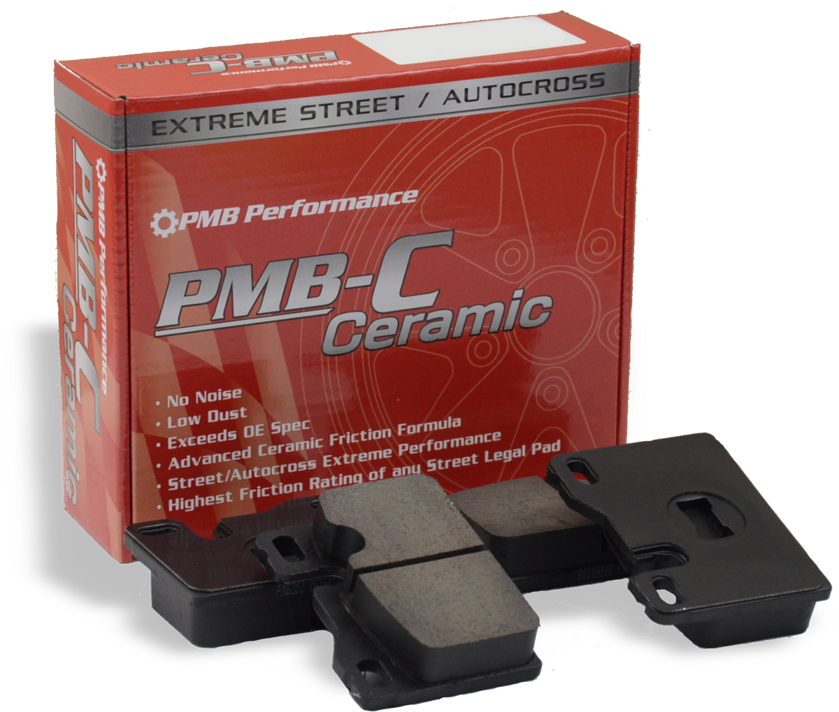 NEW! PMB-C Ceramic Rear Pads for Porsche 924S (87-88)