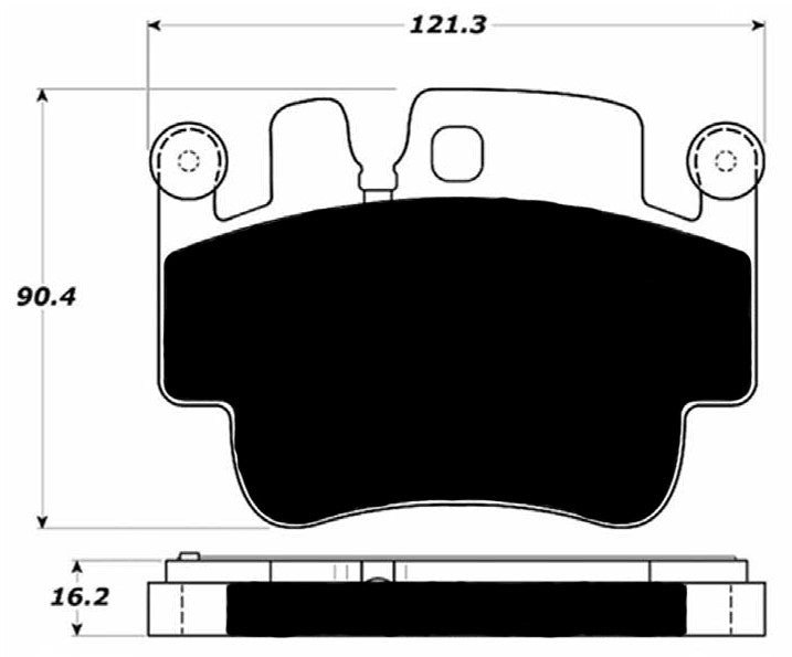 PMB-C Ceramic Pads for Porsche 986 Boxster S (1997-2004) Front