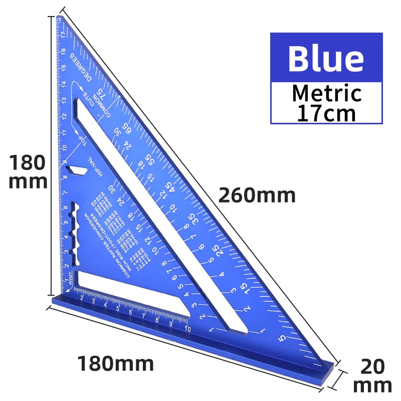 Aluminum Try Square - Angle Marking Saw Guide Kit | Wrench Haus