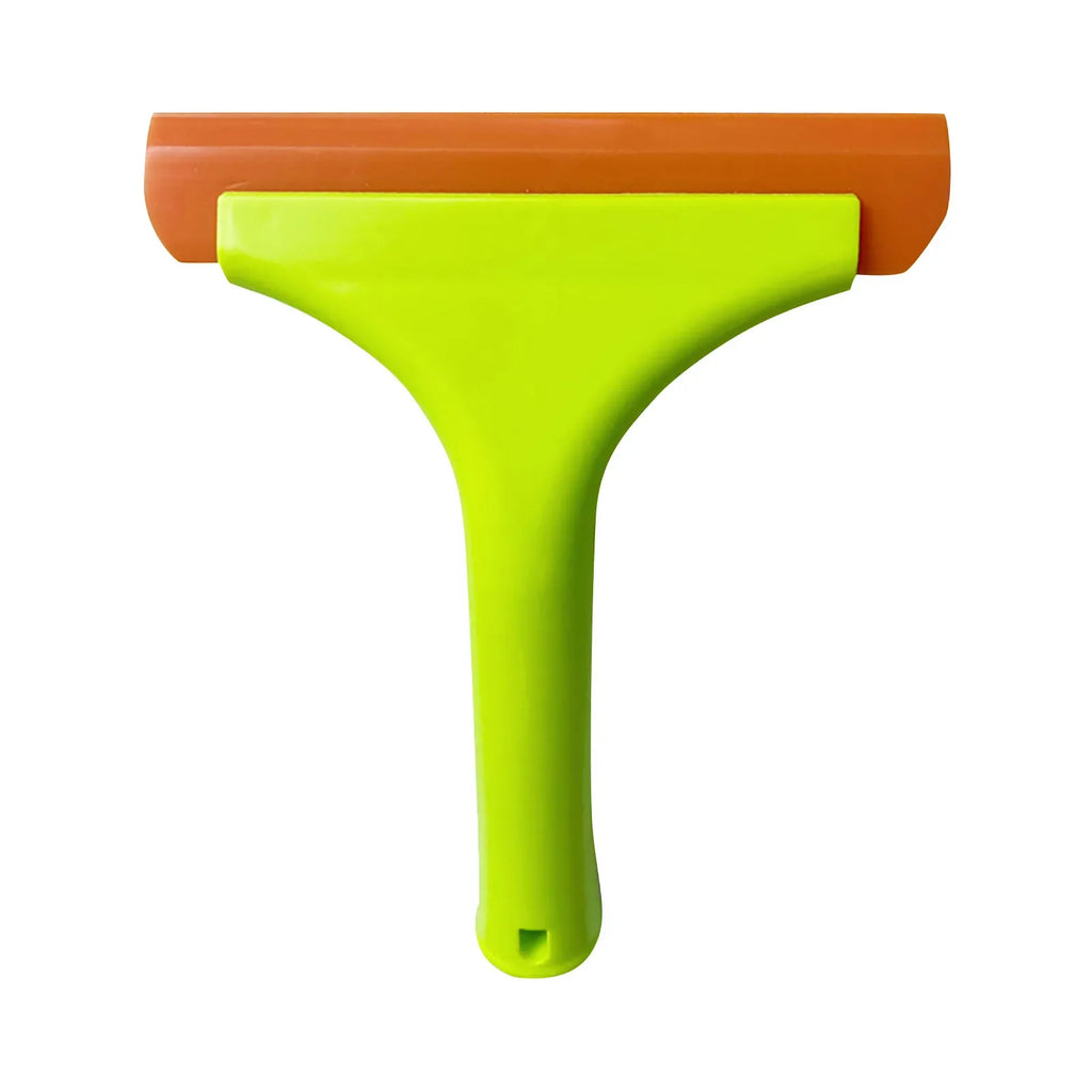Silicone squeegee blade wiping a car windshield | Wrench Haus