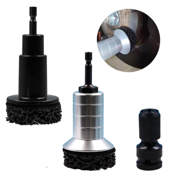 Wheel Hub Brake Disc Rust Removal Brush Kit - Cup and Disc Brushes with Drill Adapters | Wrench Haus