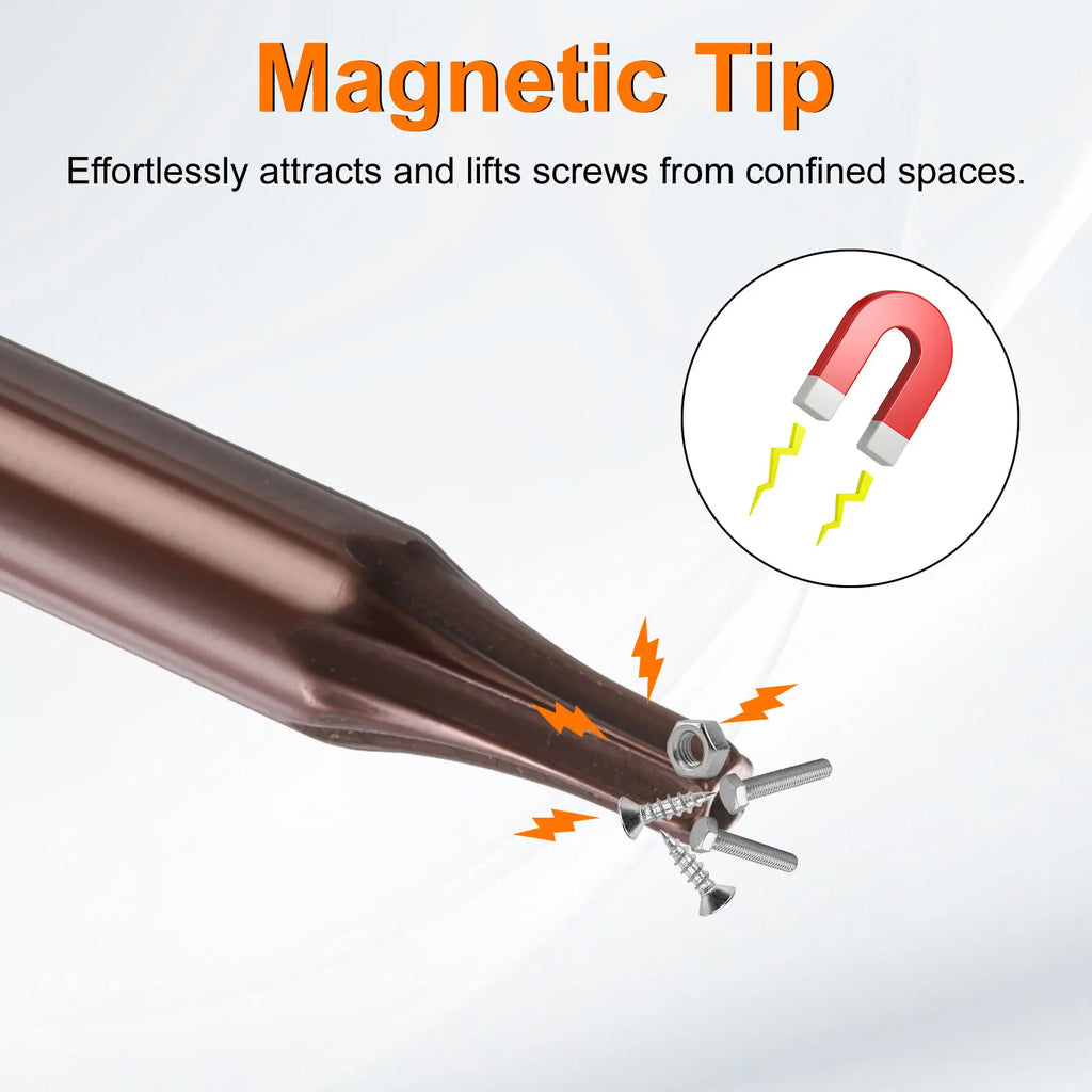 Torx- & Dreikant-Schraubendreher-Set — T6 bis T40 Magnetischer S2-Stahl, 1 Stk. & 2 Stk.