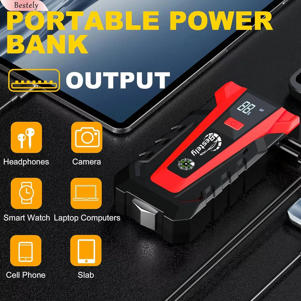 3000A Portable Car Jump Starter - view 6 | Wrench Haus
