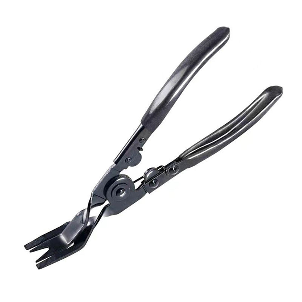 Trim clip removal pliers without handle covers, showing the bare black steel arms | Wrench Haus