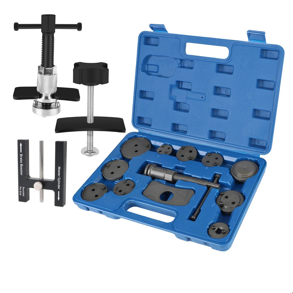 Scheibenbremssattel-Kolbenrücksteller-Set – 10-teiliges Adapter-Set, 12- und 13-teilige Optionen