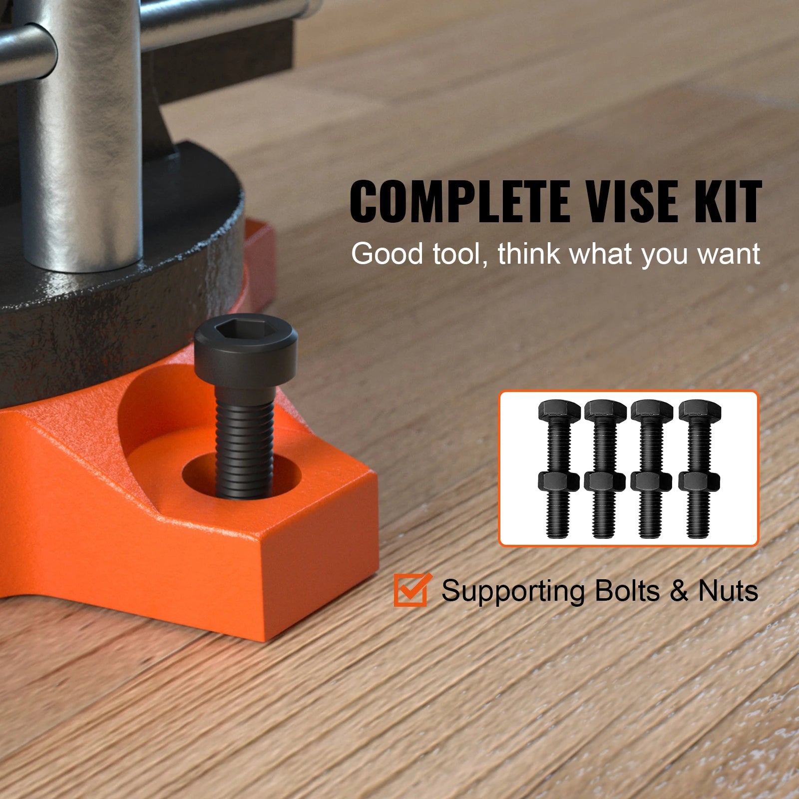 Swivel Base Vise - Replaceable Jaw Plates Tool | Wrench Haus