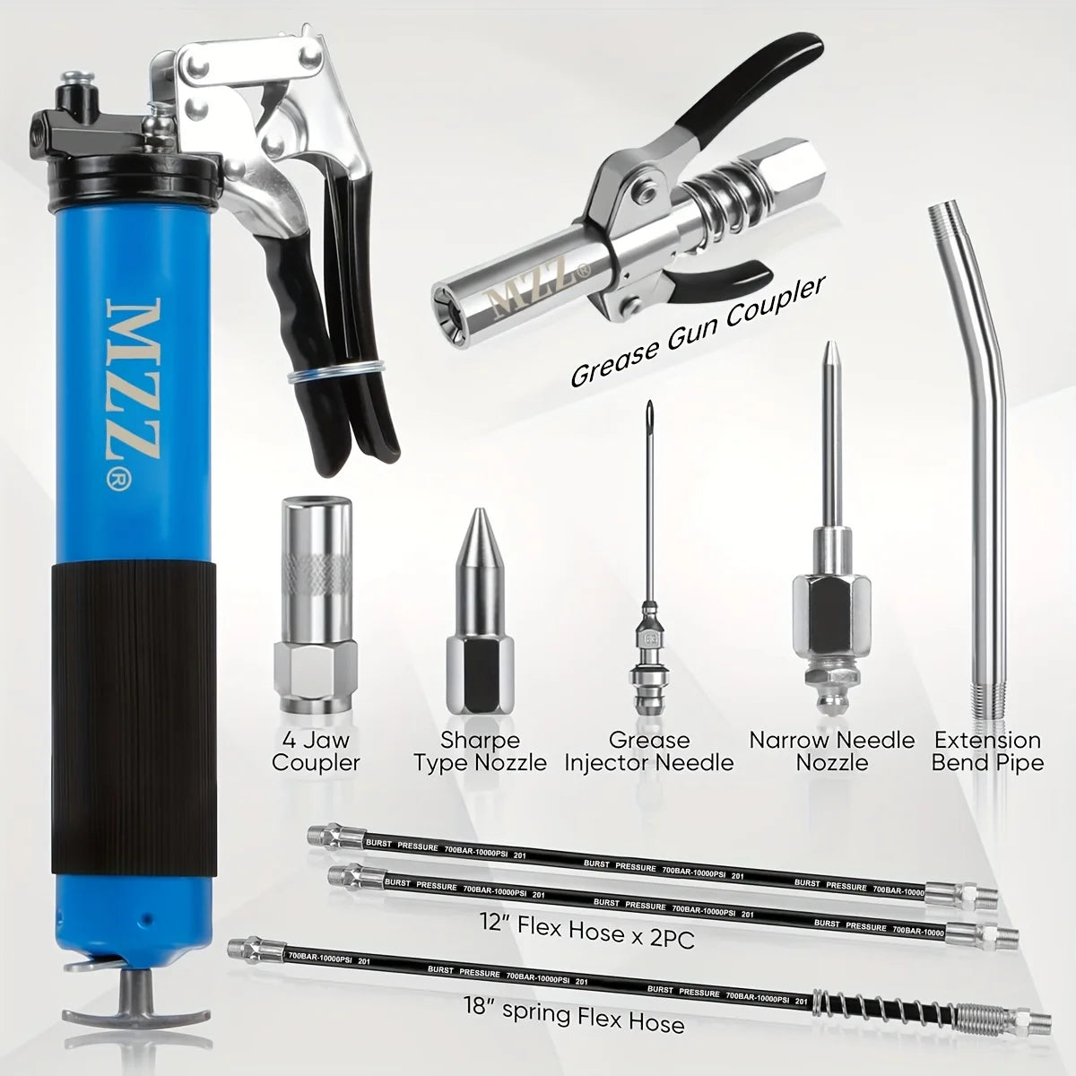 Grease Gun - Injector Needle Lubrication Tool Kit | Wrench Haus