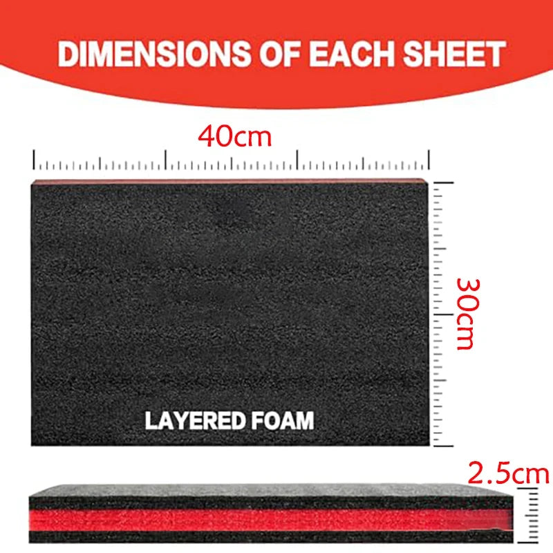 Tool Box Foam - Custom Slot Storage Insert Kit | Wrench Haus