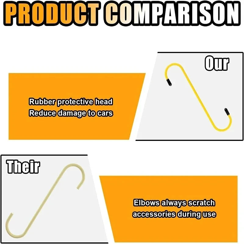 Brake Caliper Hook - Feature graphic showing automotive use cases including caliper support during brake pad and rotor replacement | Wrench Haus