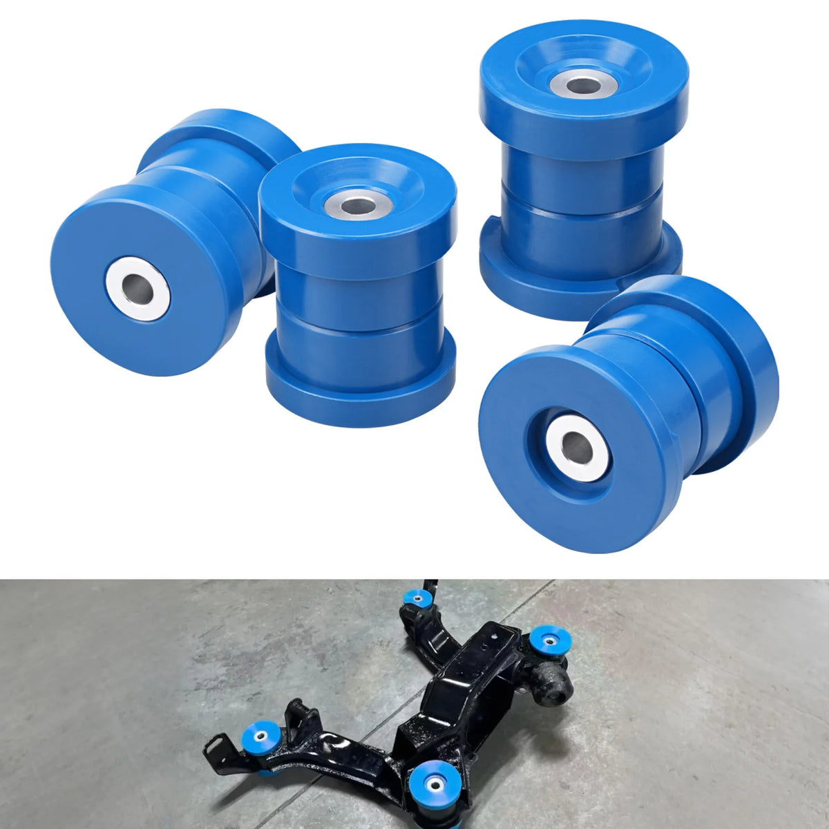 95A polyurethane rear subframe bushing kit for BMW E36 | Wrench Haus