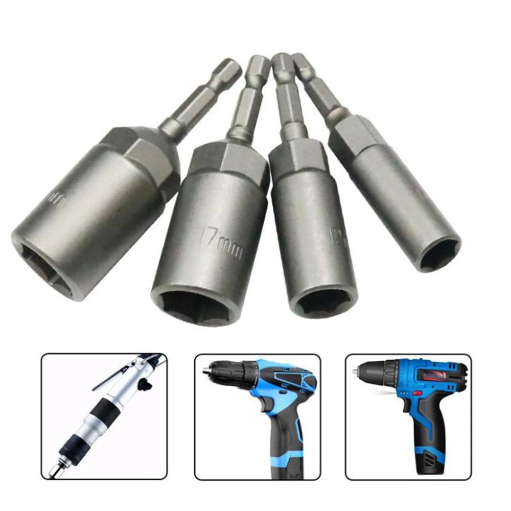 Power Bit Set - Nut Driver Deep Reach Hex Shank | Wrench Haus