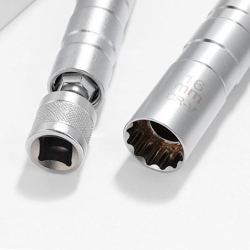 Magnetic Swivel Spark Plug Socket - In-Use on Spark Plug | Wrench Haus