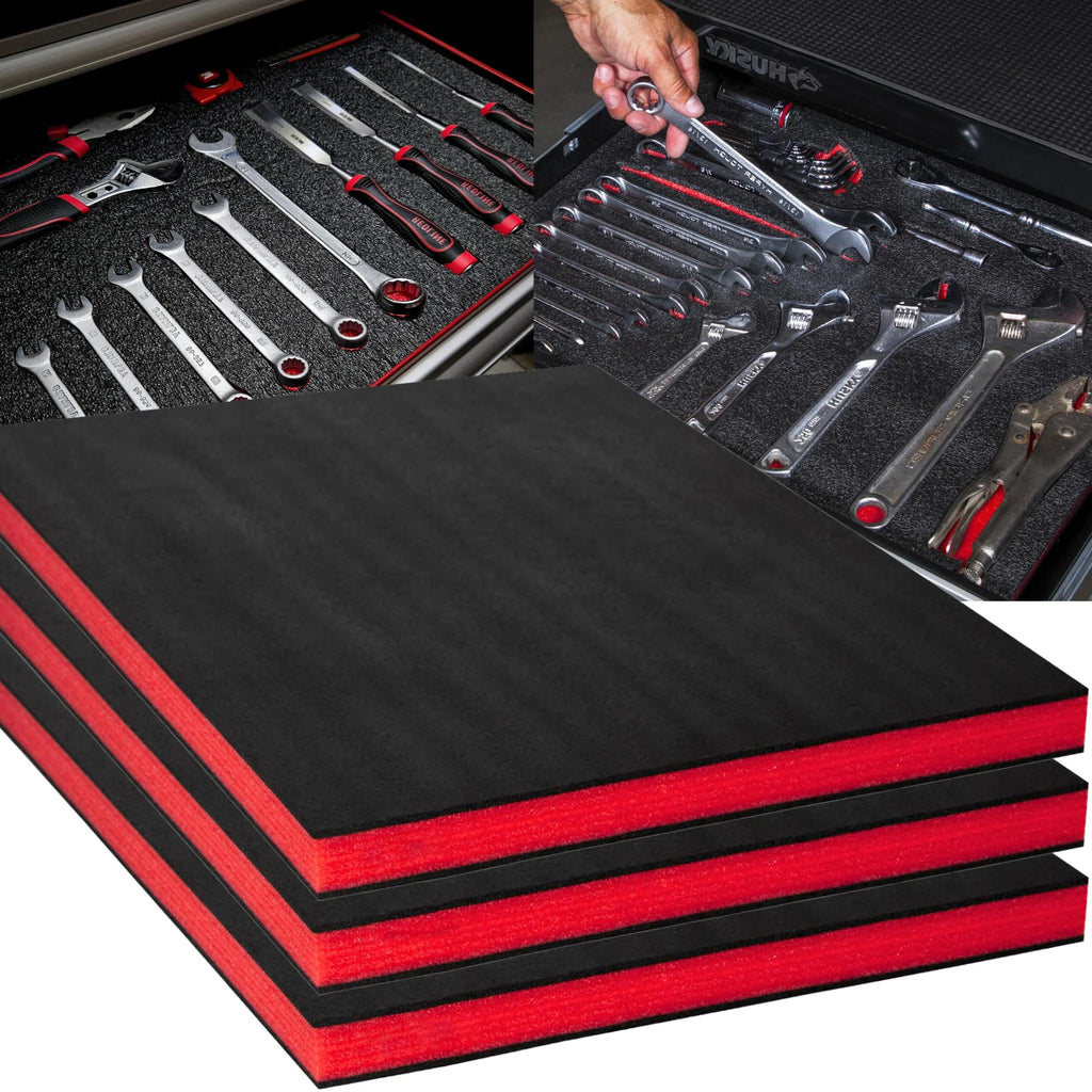 Tool Box Foam Insert Cut To Size - 40x30x2.5cm | Wrench Haus