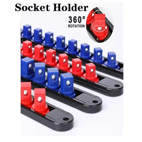 Socket Organizer Rail - Swivel Clip 1/4 3/8 1/2 | Wrench Haus
