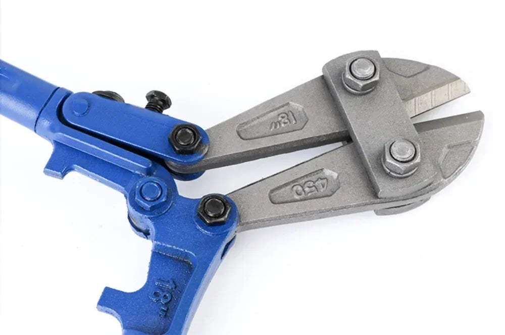 Leveraged bolt cutter jaws for steel cable and wire | Wrench Haus