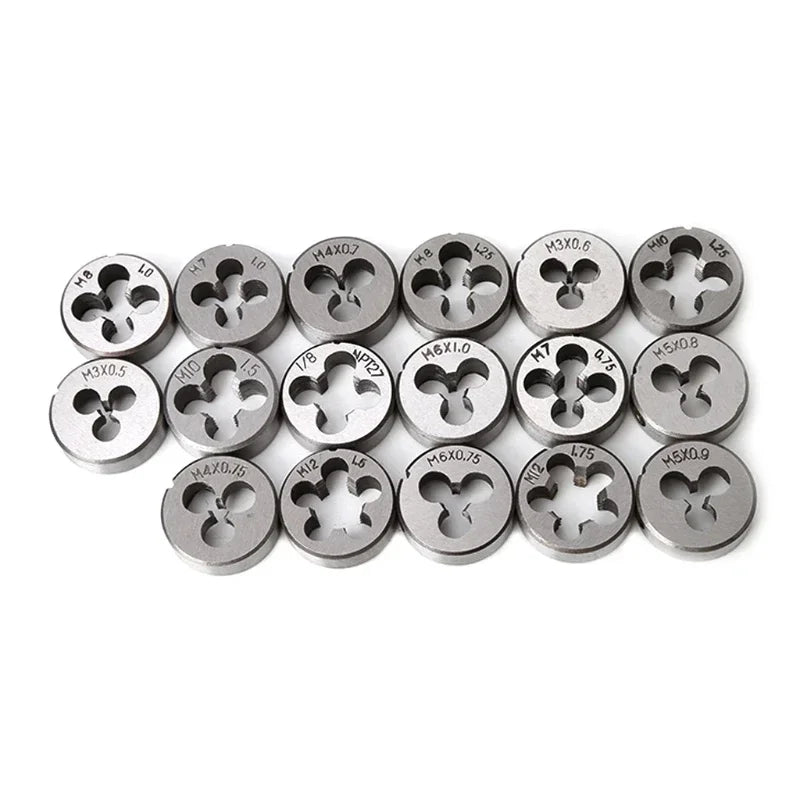 Tap and Die Kit - 40-Piece Workshop Threading Tool | Wrench Haus