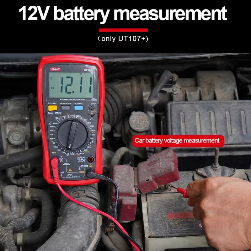 UNI-T UT105+/UT107+ Automotive Multimeter - view 4 | Wrench Haus