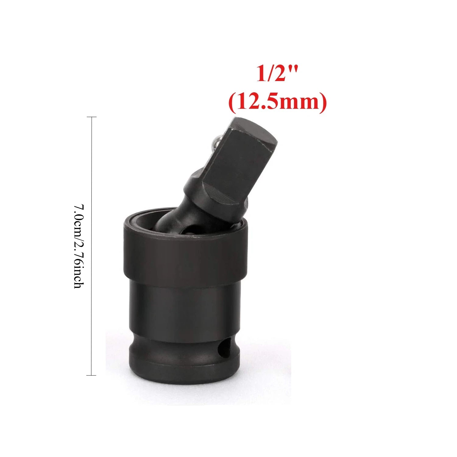 Swivel Impact Socket Joint Adapter - 90° Knuckle Joint, 1/2" Drive | Wrench Haus