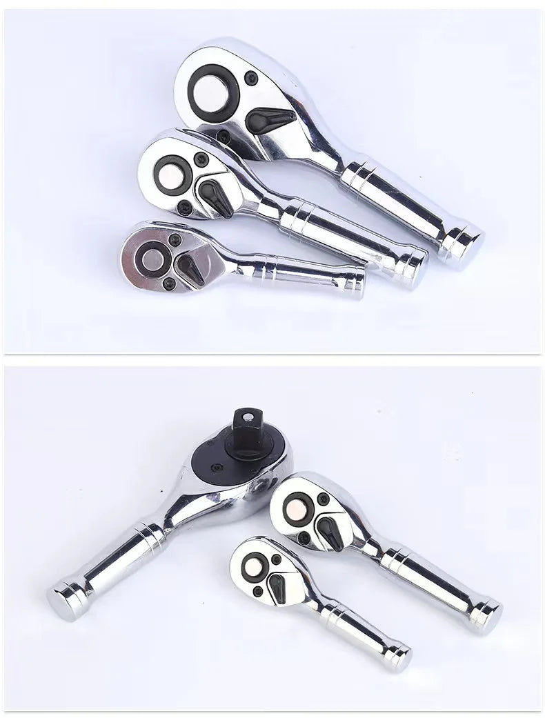 Stubby Flex-Head Ratchet Set - Full Set Laid Out | Wrench Haus