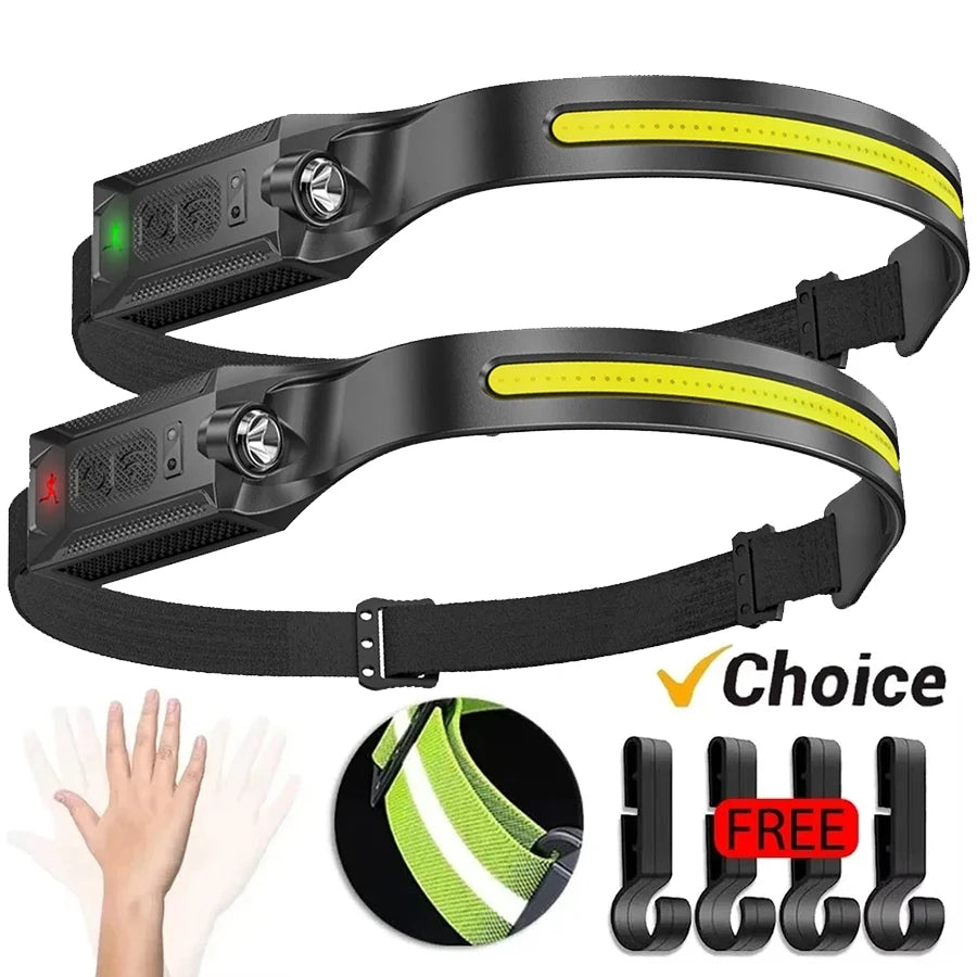 Rechargeable 3-mode LED headlamp